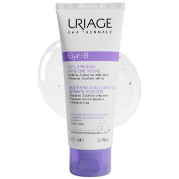 Uriage Gyn-Phy Gyn-8 Soothing Cleansing Gel Intimate Hygiene gel pentru igiena intima pentru piele iritata - imagine 3